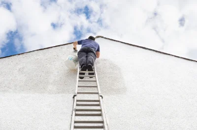 Peinture extérieure à Yffiniac — façades et ravalement
